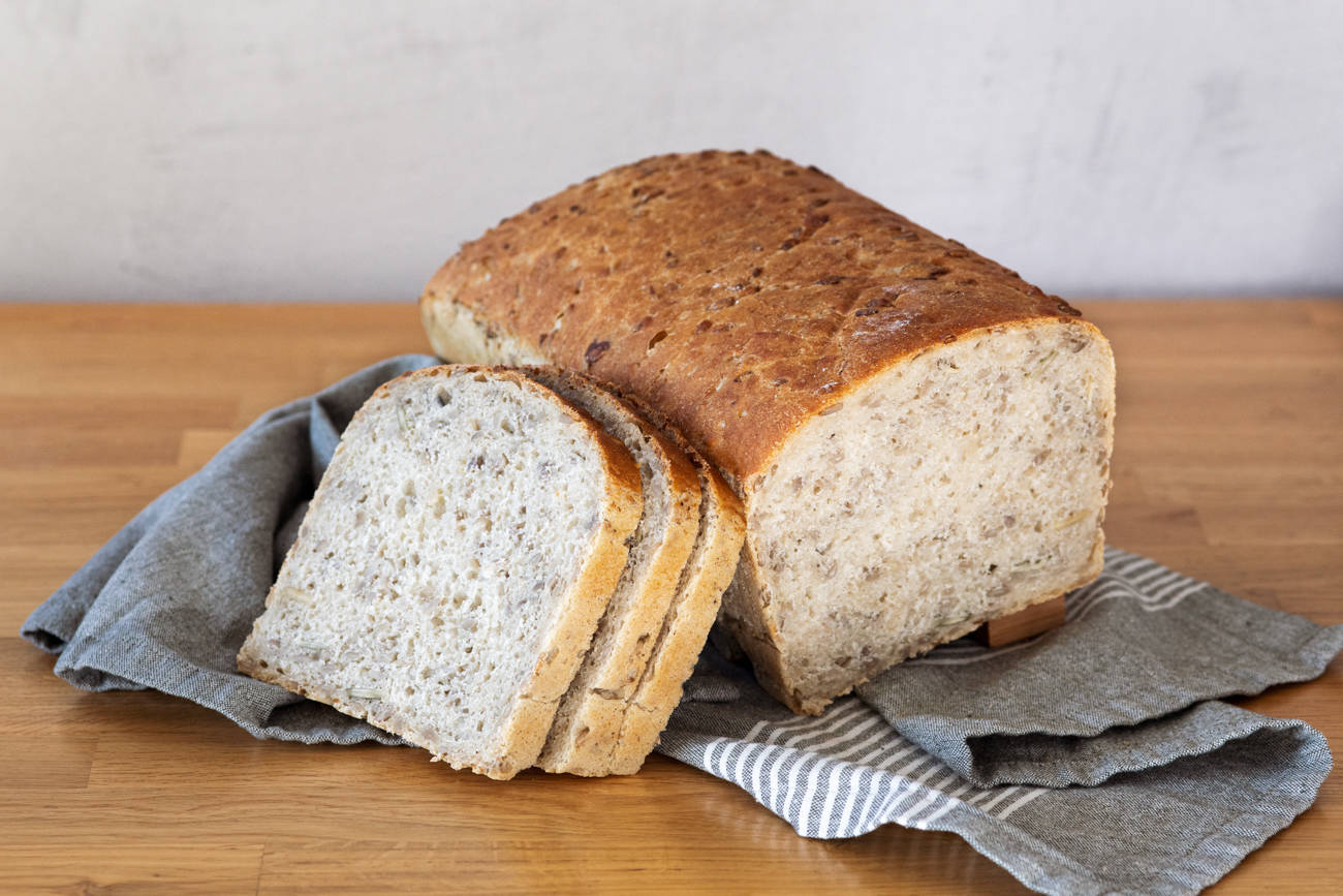 Chleb zamojski z ziarnami – waga