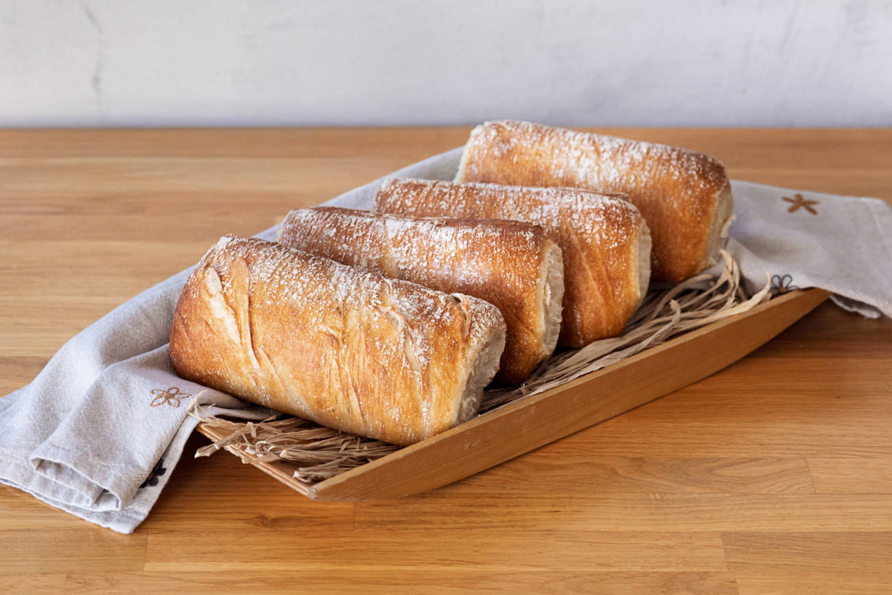 Ciabatta fresco pasto 100 g