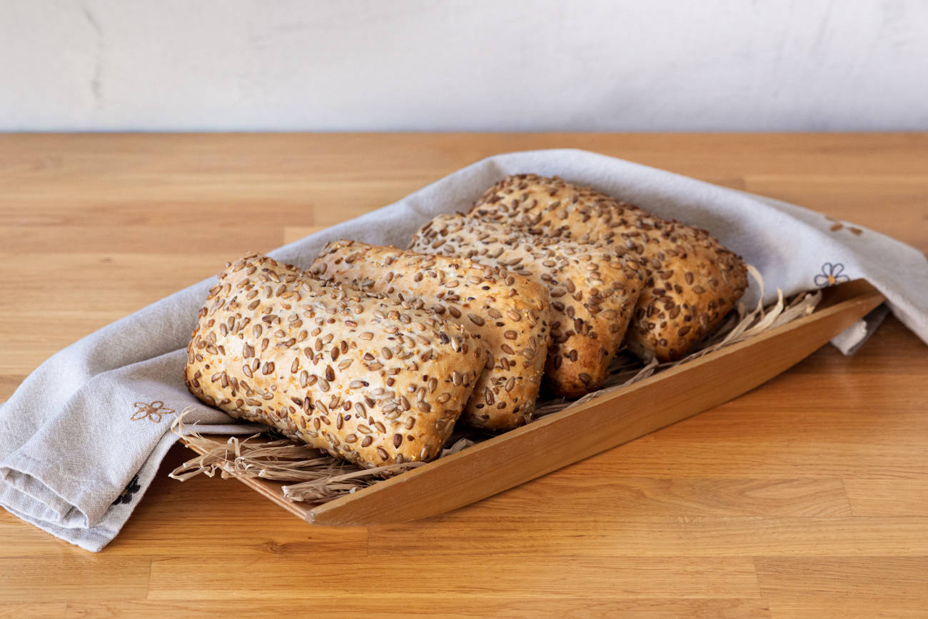 Ciabatta ze słonecznikiem 100 g