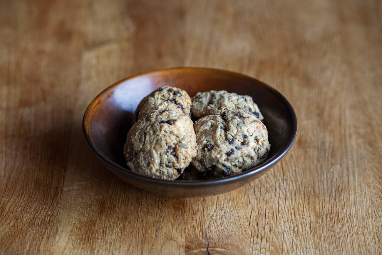 Ciastka orkiszowe z migdałem